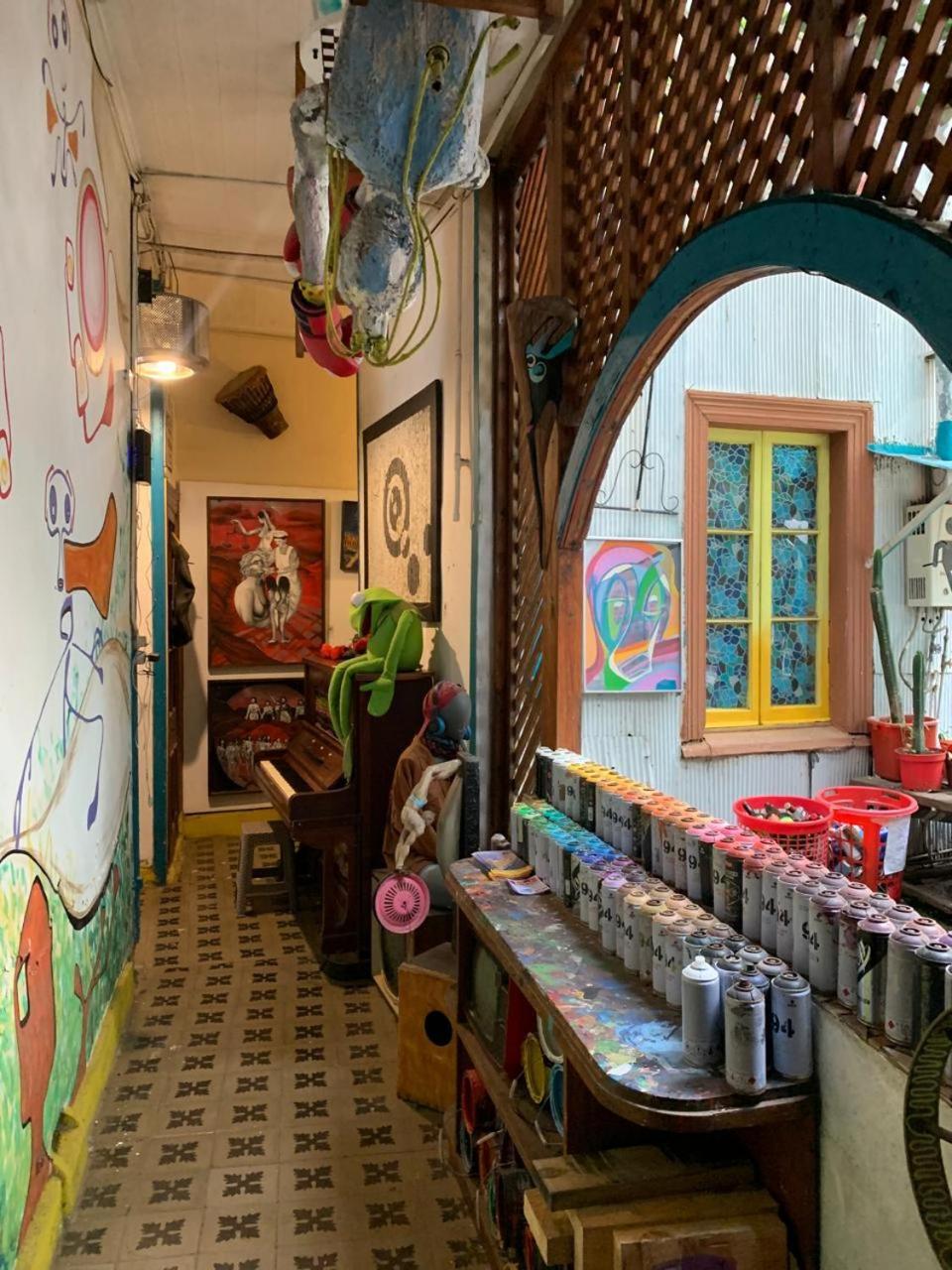 Art Hostel Casa Chaman Valparaíso Dış mekan fotoğraf
